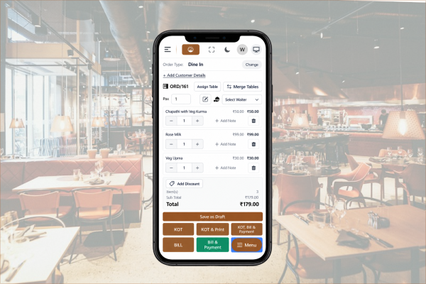 Geni Menu Waiter Mobile Digital Menu
